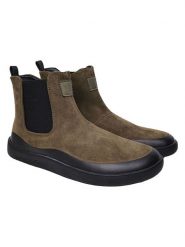 Avance shoes Buty barefoot w kolorze khaki rozmiar: 41. Brązowe botki avance shoes, bez wzorów, z polaru, bez obcasa, bez zapięcia. Za 134.95 zł.