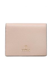 Furla Mały Portfel Damski Camelia WP00304-ARE000-B4L00-1-007-20-CN-P Beżowy. Brązowe portfele Furla, bez wzorów, ze skóry. Za 599.99 zł.