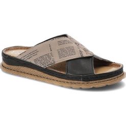 Czarne Klapki Maciejka Wygodne Skórzane Buty. Czarne klapki Maciejka, bez wzorów, bez obcasa, na platformie, bez zapięcia. Za 229.00 zł.
