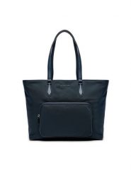 MICHAEL Michael Kors Torebka 30S4SRKT7C Granatowy. Niebieskie shopper bag MICHAEL Michael Kors, bez wzorów, z materiału, bez dodatków. Za 1,389.00 zł.