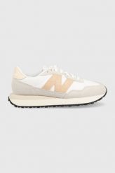 New Balance sneakersy WS237RA kolor beżowy. Brązowe buty sportowe lifestyle New Balance, bez wzorów, z gumy, sportowe, z okrągłym noskiem, bez zapięcia. W wyprzedaży za 279.99 zł.