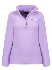 Geographical Norway Bluza polarowa "Tug" w kolorze fioletowym rozmiar: XXL. Różowe bluzy bez kaptura Geographical Norway, xxl, bez wzorów, z materiału. Za 63.95 zł.