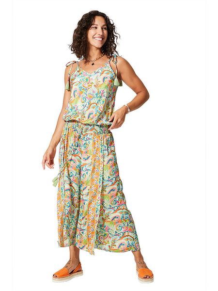 Aller Simplement Kombinezon ze wzorem rozmiar: 34-40. Kombinezony Aller Simplement, bez wzorów, klasyczne, bez kołnierzyka, bez ramiączek. Za 52.55 zł.