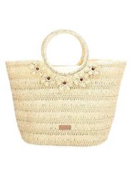 Beagles Shopper bag "Amalfi" w kolorze beżowym - 49 x 31 x 18 cm rozmiar: onesize. Brązowe shopper bag Beagles, bez wzorów, z materiału, bez dodatków. Za 95.99 zł.