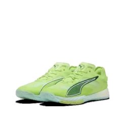 Buty sportowe PUMA Accelerate Nitro SQD 4 Fluorescent Zielony. Zielone buty treningowe Puma, bez wzorów, bez zapięcia, do piłki ręcznej. Za 699.99 zł.