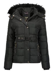 Canadian Peak Parka "Bloodeak" w kolorze czarnym rozmiar: S. Czarne płaszcze Canadian Peak, s, bez wzorów, z tkaniny, bez kaptura. Za 245.96 zł.