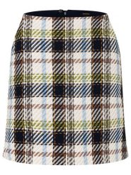 More & More Spódnica w kolorze czarno-zielono-białym rozmiar: 38. Białe spódnice More & More, bez wzorów, mini. Za 105.63 zł.