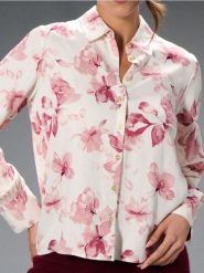 Wiskozowa koszula regular fit w kwiaty - wielobarwny. Koszule Sinsay, l, bez wzorów, z wiskozy, bez kołnierzyka, bez ramiączek. Za 29.99 zł.