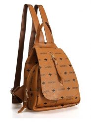 Lucky Bees Plecak w kolorze jasnobrązowym - 30 x 35 x 13 cm rozmiar: onesize. Brązowe plecaki Lucky Bees, bez wzorów, z materiału, bez dodatków. Za 86.99 zł.