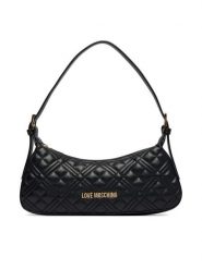 LOVE MOSCHINO Torebka JC4142PP0OLA0000 Czarny. Czarne torebki klasyczne Love Moschino, bez wzorów, ze skóry, bez dodatków. Za 679.99 zł.
