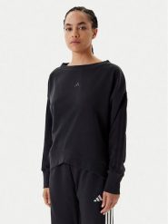 Adidas Bluza Seasonal Essentials 3-Stripes JM1900 Czarny Regular Fit. Czarne bluzy adidas, xl, bez wzorów, z bawełny, bez kaptura. Za 239.99 zł.