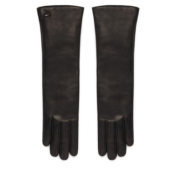 Rękawiczki Weekend Max Mara. Czarne rękawiczki Weekend Max Mara, bez wzorów. Za 744.99 zł.