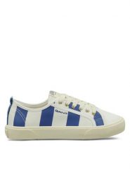 Gant Tenisówki 30538920 Biały. Białe trampki Gant, bez wzorów, z materiału, bez zapięcia. Za 269.99 zł.