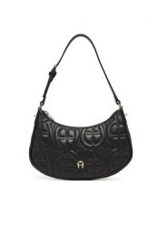 Aigner Torebka Diadora Xs 135041 Czarny. Czarne torebki klasyczne Aigner, bez wzorów, ze skóry, bez dodatków. Za 1,669.00 zł.