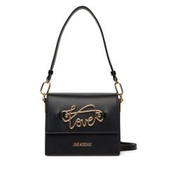 Torebka LOVE MOSCHINO. Czarne torebki klasyczne Love Moschino, bez wzorów, klasyczne, bez dodatków. Za 669.99 zł.