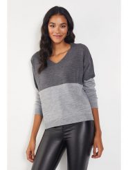 Milan Kiss Sweter w kolorze szaro-antracytowym rozmiar: L. Czarne swetry Milan Kiss, l, bez wzorów, bez ramiączek. Za 92.95 zł.
