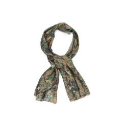 Szal maskujący z siatki MESH 155x48 cm. Brązowe szaliki i kominy CAMOUFLAGE, bez wzorów, z meshu. Za 27.99 zł.