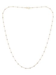 L instant d Or Złoty naszyjnik z elementami ozdobnymi - dł. 43 cm rozmiar: onesize. Żółte naszyjniki L instant d Or, z materiału, złote. Za 772.32 zł.