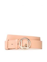 Liu Jo Pasek Damski Cintura Pelle 3.5cm AA3348 P0055 Różowy. Czerwone paski Liu Jo, bez wzorów, ze skóry. Za 279.99 zł.