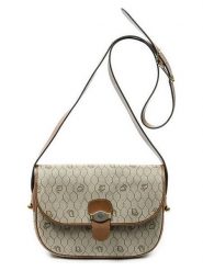 Christian Dior Torebka w kolorze beżowym - 26 x 19 x 6 cm rozmiar: onesize. Brązowe torebki klasyczne Christian Dior, bez wzorów, z materiału, przez ramię, bez dodatków. Za 2,059.74 zł.