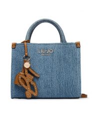 Liu Jo Torebka AA6192 T377A Niebieski. Niebieskie torebki klasyczne Liu Jo, bez wzorów, z materiału, bez dodatków. Za 599.99 zł.