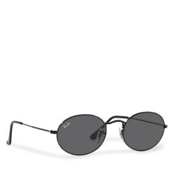 Okulary przeciwsłoneczne Ray-Ban. Czarne okulary przeciwsłoneczne Ray-Ban, bez wzorów. Za 639.99 zł.