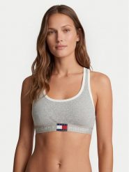 Tommy Hilfiger Biustonosz top UW0UW06270 Szary jasny. Szare biustonosze Tommy Hilfiger, bez wzorów, z syntetyku. Za 149.99 zł.