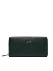 Liu Jo Portfel AF6170 E1019 Zielony. Zielone portfele Liu Jo, bez wzorów, ze skóry. Za 249.99 zł.
