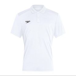 Koszulka T-Shirt damski Speedo Club Dry Polo. Czerwone t-shirty sportowe Speedo, m, bez wzorów, bez ramiączek. Za 74.99 zł.