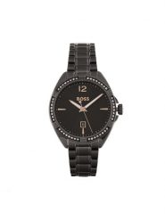 BOSS Zegarek 1502620 Srebrny. Szare, analogowe zegarki Boss, srebrne. Za 849.99 zł.