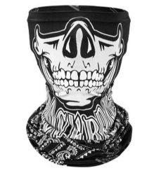Czapka wielofunkcyjna ROCKBROS Czaszka - Czarna. Czarne czapki zimowe ROCKBROS, bez wzorów, z materiału, eleganckie. Za 59.60 zł.