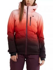 Kurtka narciarska damska Pumila Padded Jacket. Białe kurtki narciarskie FUNDANGO, na zimę, m, bez wzorów, z materiału, z kapturem, narciarskie. Za 599.00 zł.