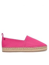 Calvin Klein Espadryle Tessa HW0HW02931 Różowy. Czerwone espadryle Calvin Klein, bez wzorów, z materiału, bez obcasa. Za 329.99 zł.