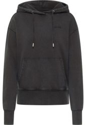 Damska bluza z kapturem MUSTANG Margo Jet Black 1015471 4188. Czarne bluzy Mustang, xs, bez wzorów, bez ramiączek, z kapturem. Za 189.99 zł.