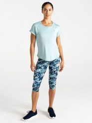 Dare 2b Koszulka sportowa "Chase Tee" w kolorze błękitnym rozmiar: 38. Niebieskie t-shirty sportowe Dare 2b, bez wzorów, z materiału, bez ramiączek, outdoorowe. Za 61.75 zł.