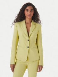 HUGO Marynarka Agonia-1 50539976 Zielony Slim Fit. Zielone marynarki i żakiety Hugo, bez wzorów, z syntetyku, bez ramiączek. Za 859.99 zł.