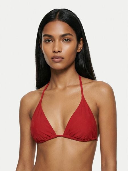 LAUREN RALPH LAUREN Góra od bikini 21685331 Czerwony. Czerwone bikini Lauren Ralph Lauren, bez wzorów, z syntetyku. Za 385.99 zł.