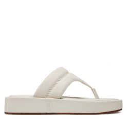 Japonki Clarks. Białe japonki Clarks, bez wzorów. Za 319.99 zł.