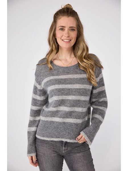 LIEBLINGSSTÜCK Sweter w kolorze szarym rozmiar: 44. Szare swetry LIEBLINGSSTÜCK, bez wzorów, bez ramiączek. Za 260.99 zł.