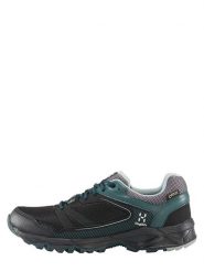 Haglöfs Buty turystyczne "Trail Q Fuse GT" w kolorze czarno-morskim rozmiar: 38. Czarne buty trekkingowe Haglöfs, z gore-texu, bez zapięcia. Za 224.52 zł.