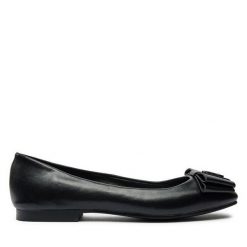Baleriny Patrizia Pepe. Czarne baleriny Patrizia Pepe, bez wzorów, bez obcasa, bez zapięcia. Za 309.99 zł.