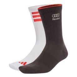 Skarpety Audi Revolut Formula One Team Dna. Białe skarpetki adidas, bez wzorów. Za 79.95 zł.