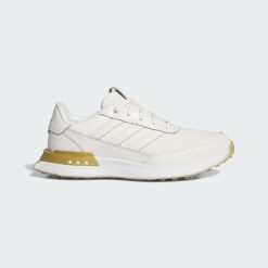 Buty S2G 25 Leather Spikeless Golf. Białe swetry adidas, s, bez wzorów, bez ramiączek. W wyprzedaży za 455.20 zł.