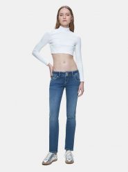 LTB Dżinsy "Molly 200" - Slim fit - w kolorze niebieskim rozmiar: W24/L30. Niebieskie jeansy LTB, l, z aplikacjami, ze skóry, klasyczne. Za 161.73 zł.