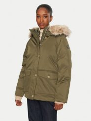 Tommy Hilfiger Kurtka przejściowa WW0WW42744 Khaki Regular Fit. Brązowe kurtki Tommy Hilfiger, xs, bez wzorów, z syntetyku, bez kaptura. Za 849.99 zł.