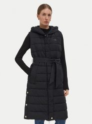 Liu Jo Sport Bezrękawnik TF6026 TS72A Czarny Regular Fit. Czarne kamizelki Liu Jo Sport, xl, bez wzorów, z syntetyku, sportowe, bez ramiączek, bez kaptura. Za 989.99 zł.