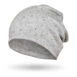 Czapka damska Peterson PTN HAT-05 szara. Szare czapki zimowe Peterson, bez wzorów, eleganckie. Za 46.00 zł.