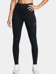 Legginsy Under Armour Vanish Cw Legging Damskie. Czarne legginsy Under Armour, bez wzorów, z dzianiny, sportowe. Za 286.23 zł.