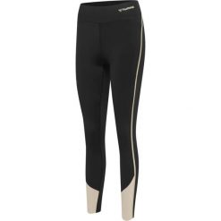 Damskie wysokie legginsy Hummel MT Riga. Czarne legginsy Hummel, bez wzorów, sportowe. Za 377.00 zł.