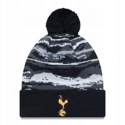Czapka zimowa New Era Tottenham Hotspur F.C. Black 60363502. Czarne czapki zimowe New Era, bez wzorów. Za 159.00 zł.